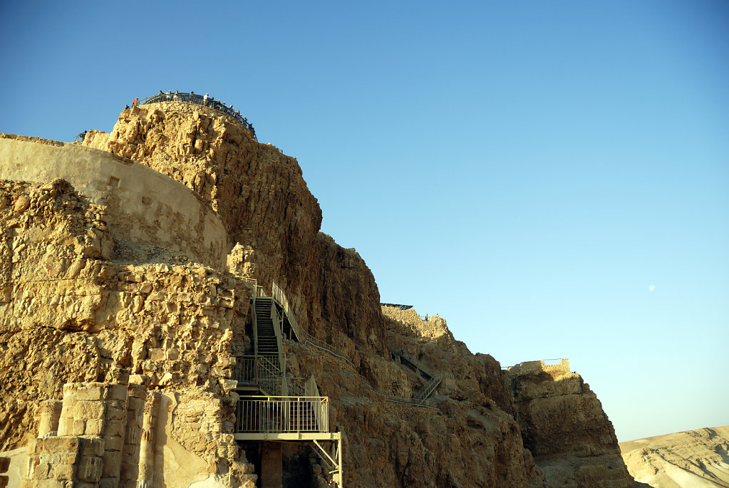 israel- totes meer - masada - palast des herodes