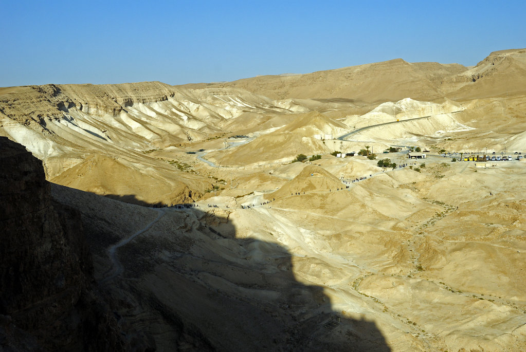 israel- totes meer - masada  - der rampenpfad