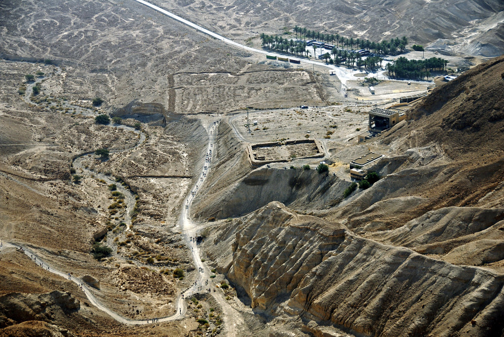 israel- totes meer - masada