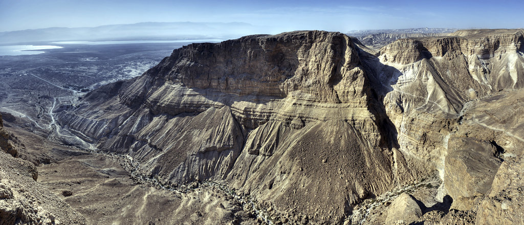 israel- totes meer - masada  – teilpanorama süden teil 2