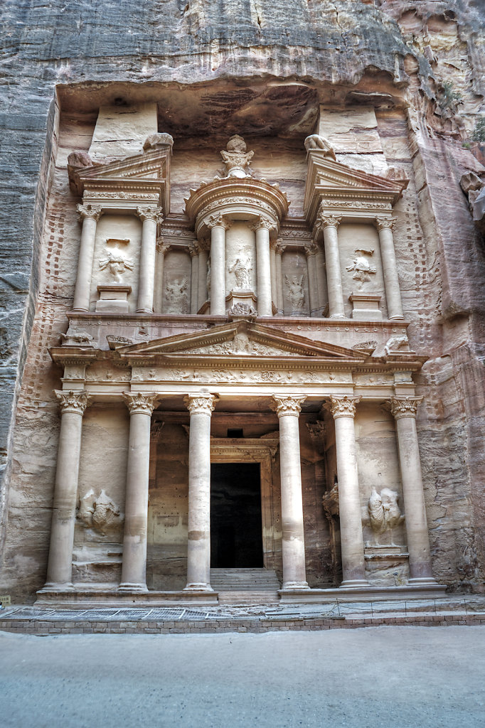 jordanien - petra - al kazane / das schatzhaus  teil 2