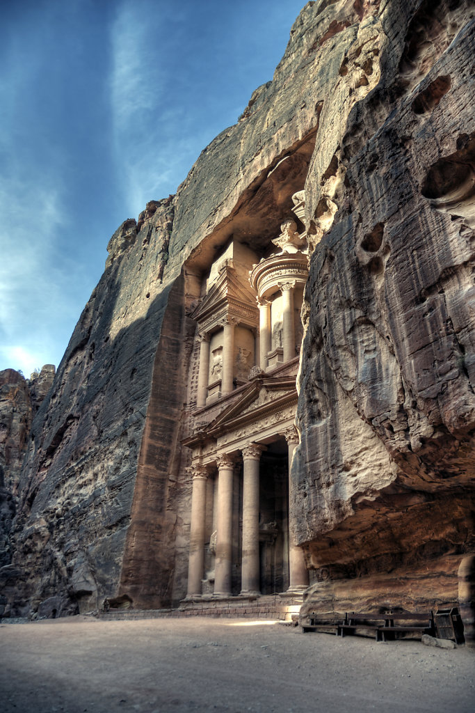 jordanien - petra - al kazane / das schatzhaus teil 4