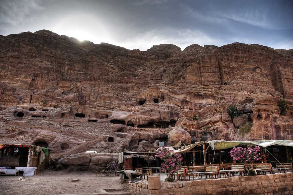 jordanien - petra - sonnenaufgang