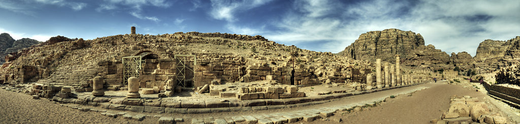 jordanien - petra - cardo maximus