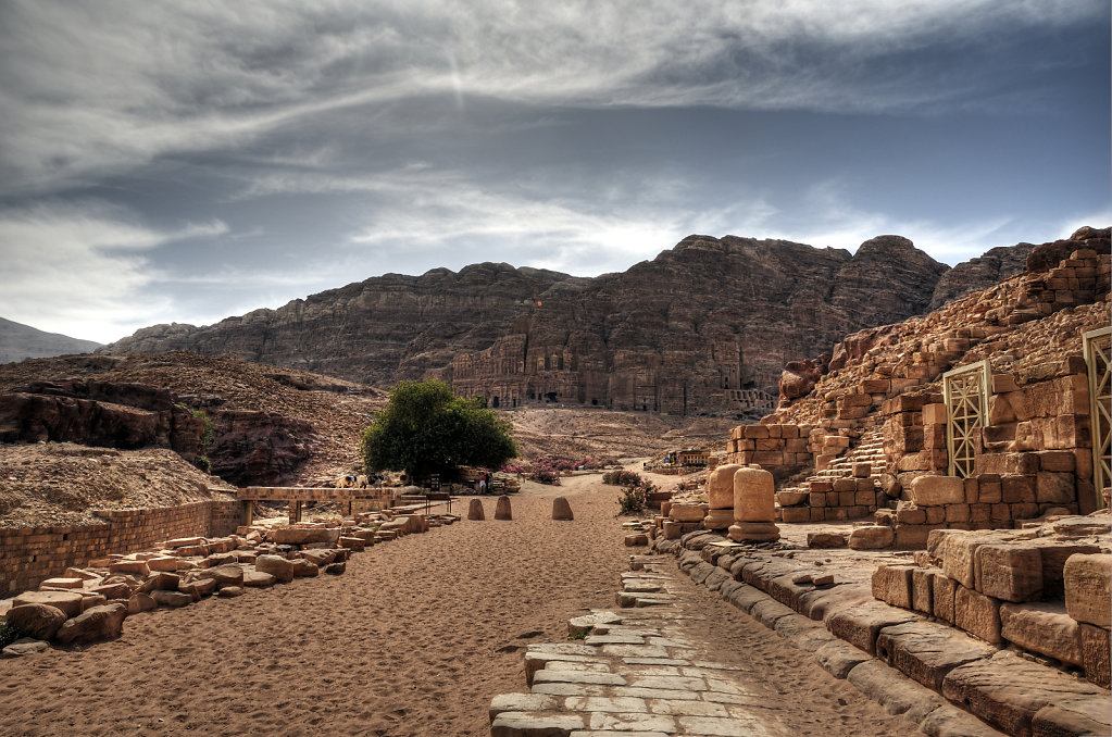 jordanien - petra - cardo maximus teil 2