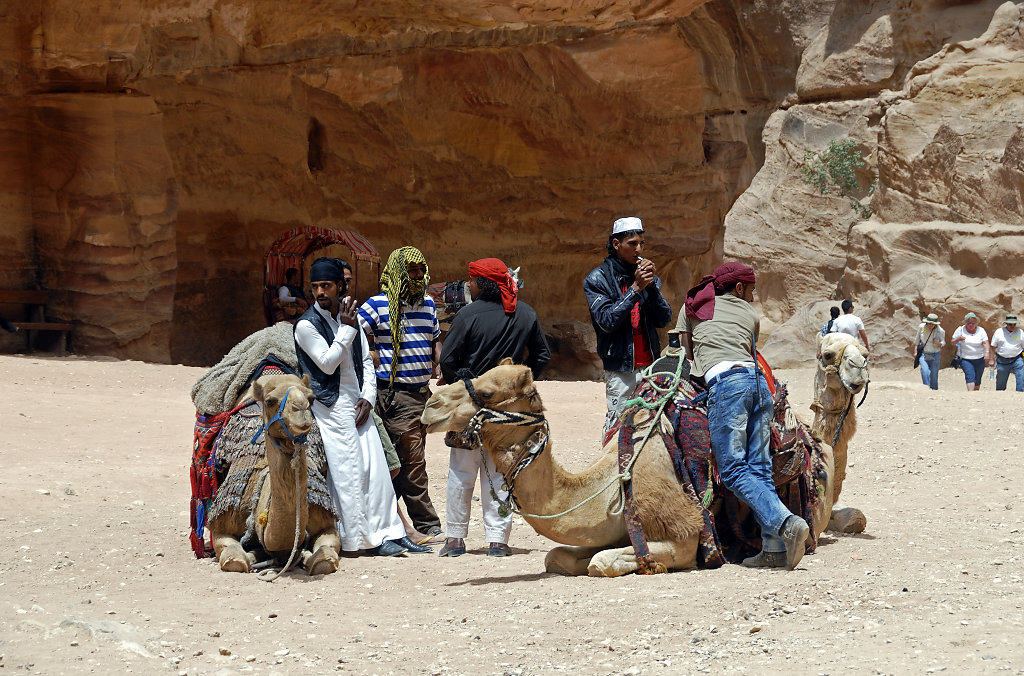 jordanien - petra - coole jungs