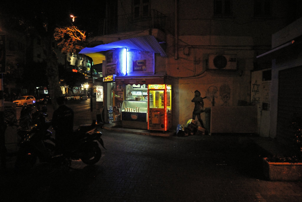 israel – tel aviv - ben yehuda nachts