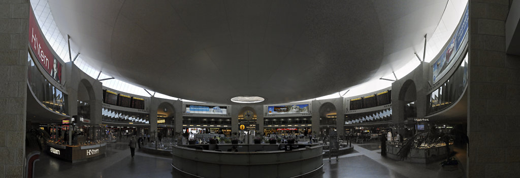 israel – tel aviv - ben gurion airport teilpanorama