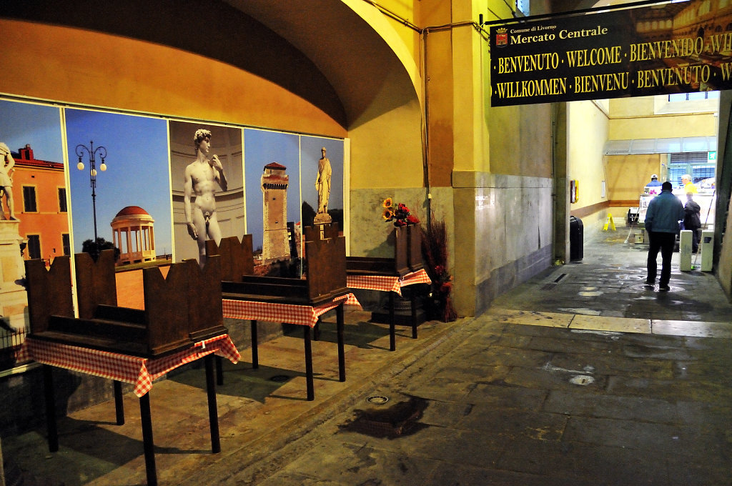 italien - livorno - mercato centrale - zeitmaschine