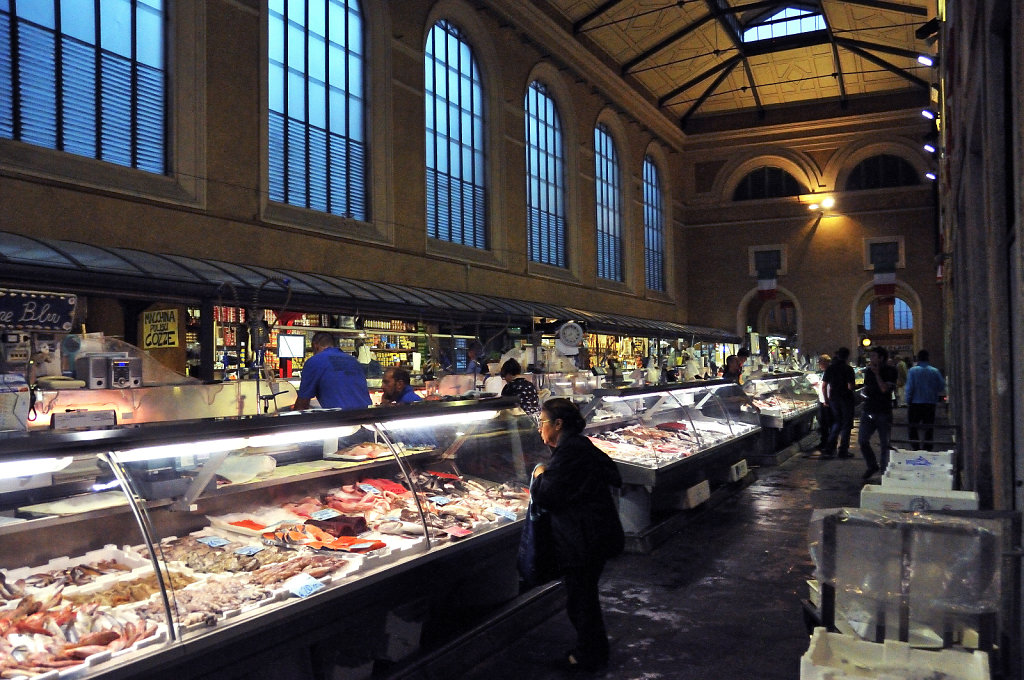italien - livorno - mercato centrale - fischmarkt