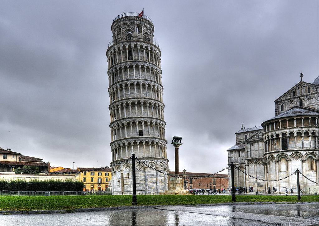 italien - pisa - der schiefe turm