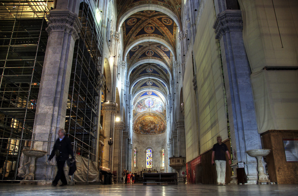 italien- lucca - der dom  /  cattedrale di san martino - im inne