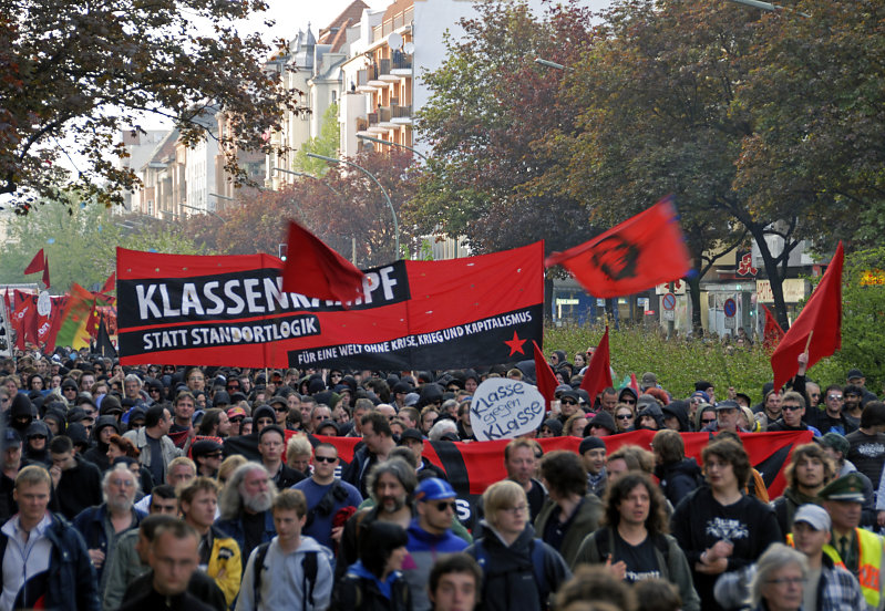 1.mai 2010 - die  revolutionäre 1. mai demonstration 