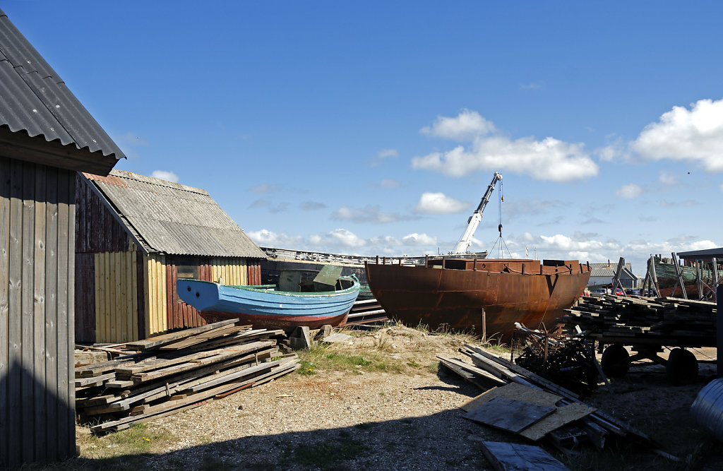 dänemark - ringkobing fjord  - hvide sande - auf der werft (08)