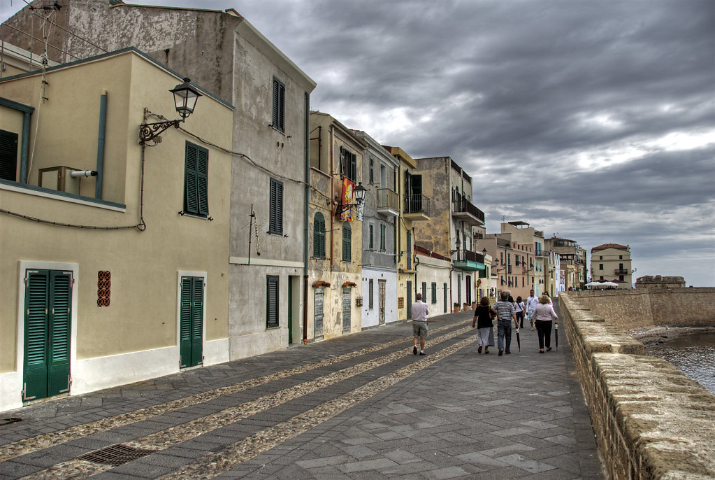 italien - sardinien - alghero -  uferpromenade teil 2