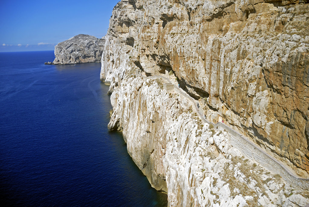 italien - sardinien - grotta di nettuno - der abstieg teil 2