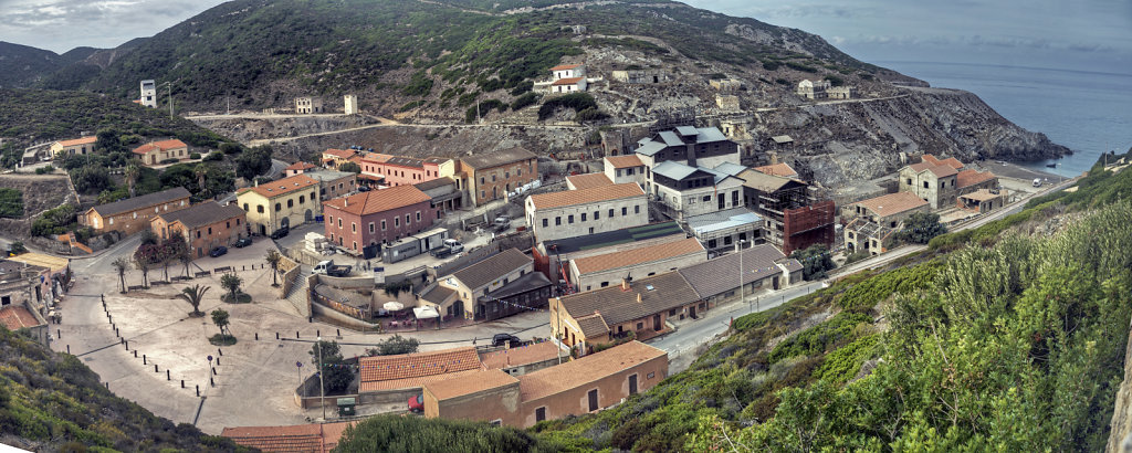 italien - sardinien - argentiera - teilpanorama