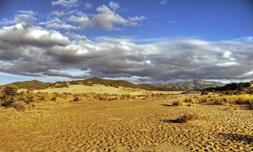 italien - sardinien - spiaggia piscinas - die dünenlandschaft