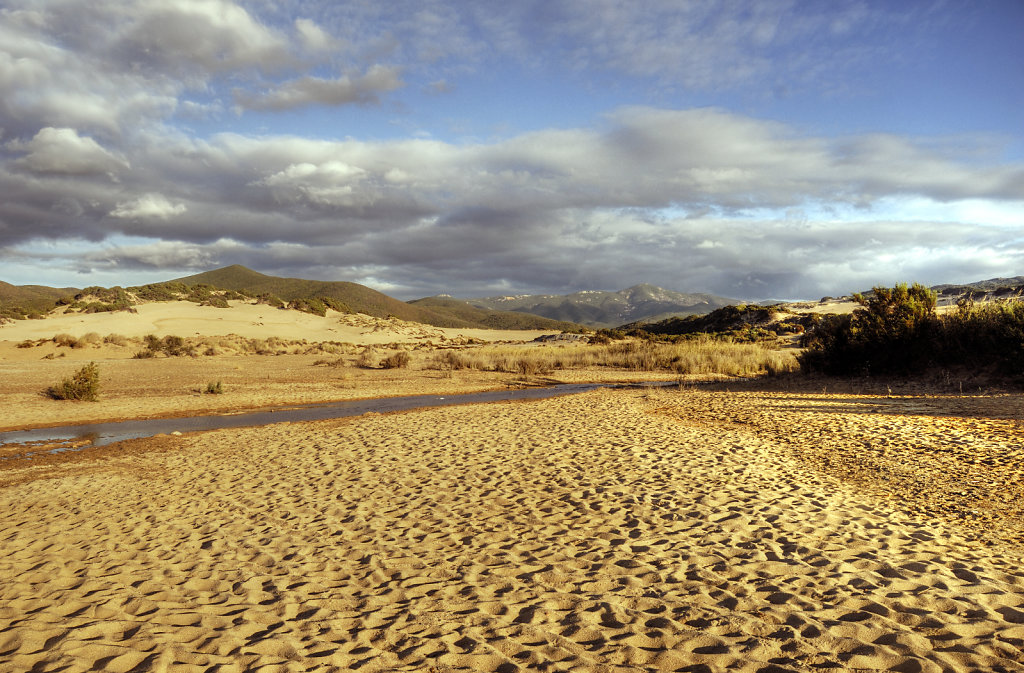 italien - sardinien - spiaggia piscinas - die dünenlandschaft t