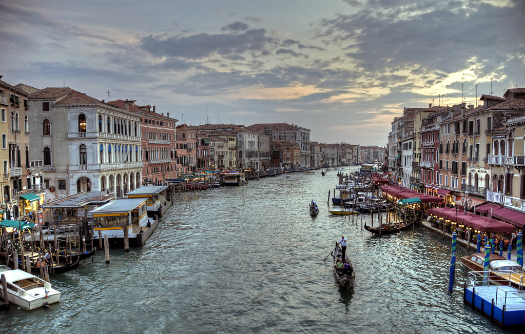 venedig (112) - canal grande abenddämmerung teil 2