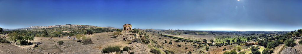 sizilien (01) - tal der tempel - 360° Panorama