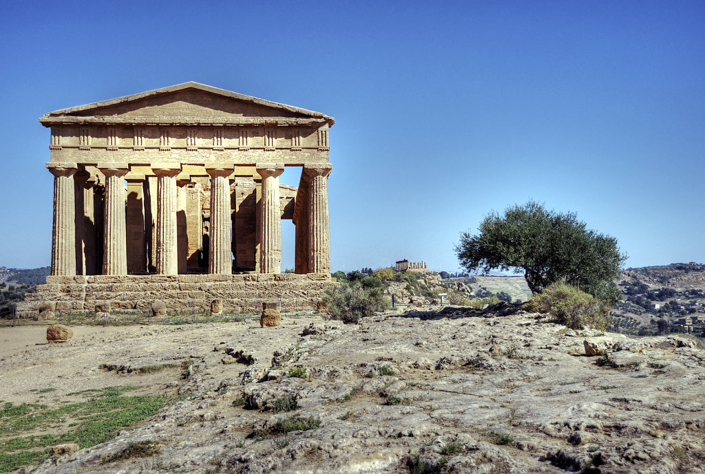 sizilien  (02) - tal der tempel - concordiatempel 