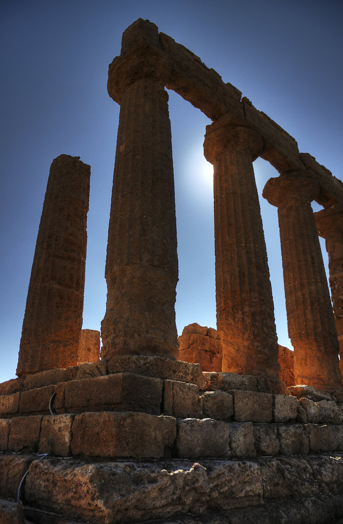 sizilien  (10) - tal der tempel - junotempel