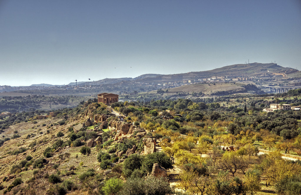 sizilien  (16) - tal der tempel - der archäologische park teil 