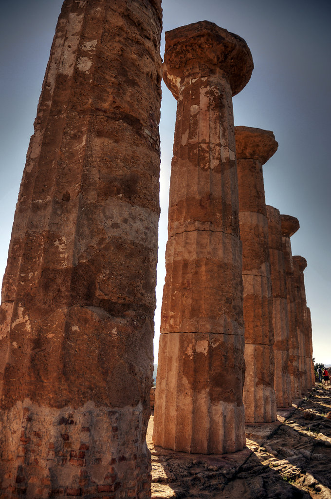 sizilien (19) - tal der tempel - herkulestempel