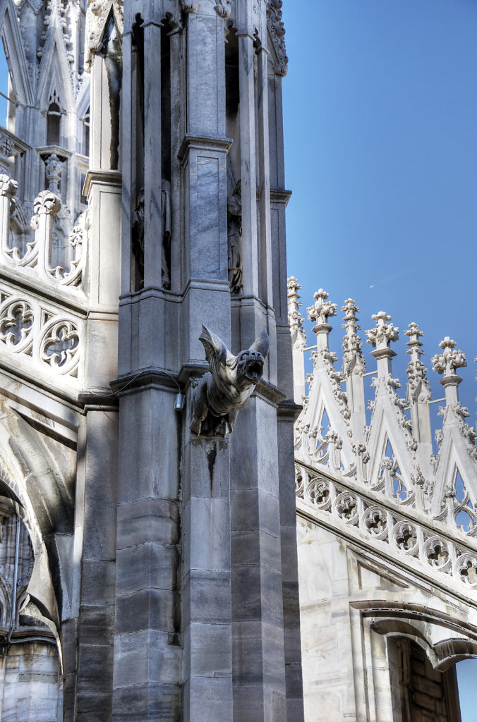 mailand  (07) - duomo / dom - detail