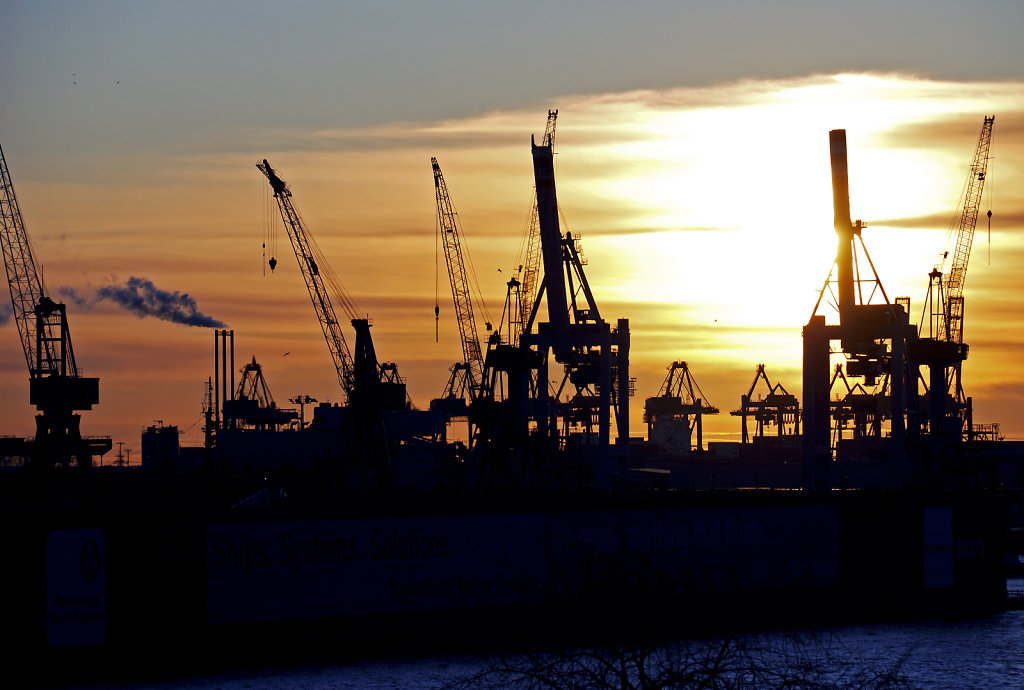 hamburg hafen (132) - sonnenuntergang teil 2