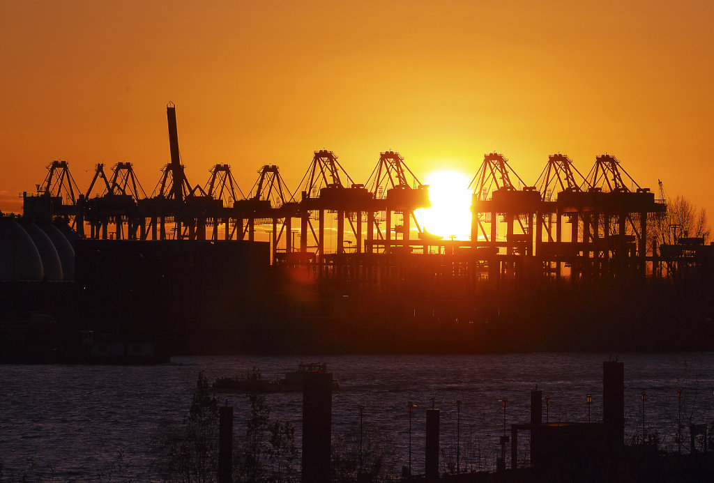 hamburg hafen (134) - sonnenuntergang teil 4