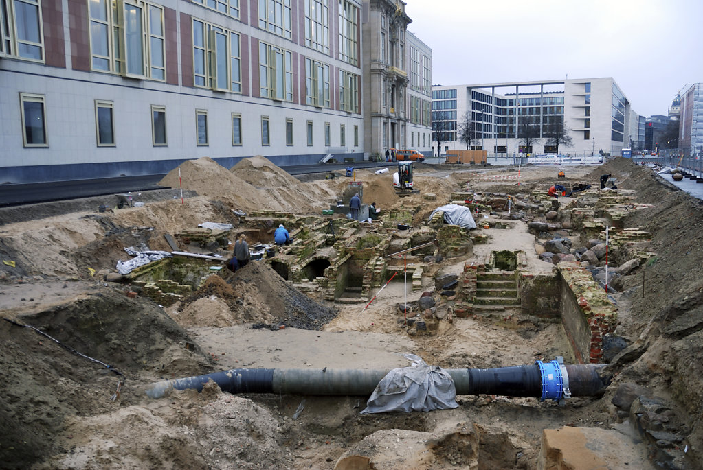 berlin mitte - archäologische spurensuche