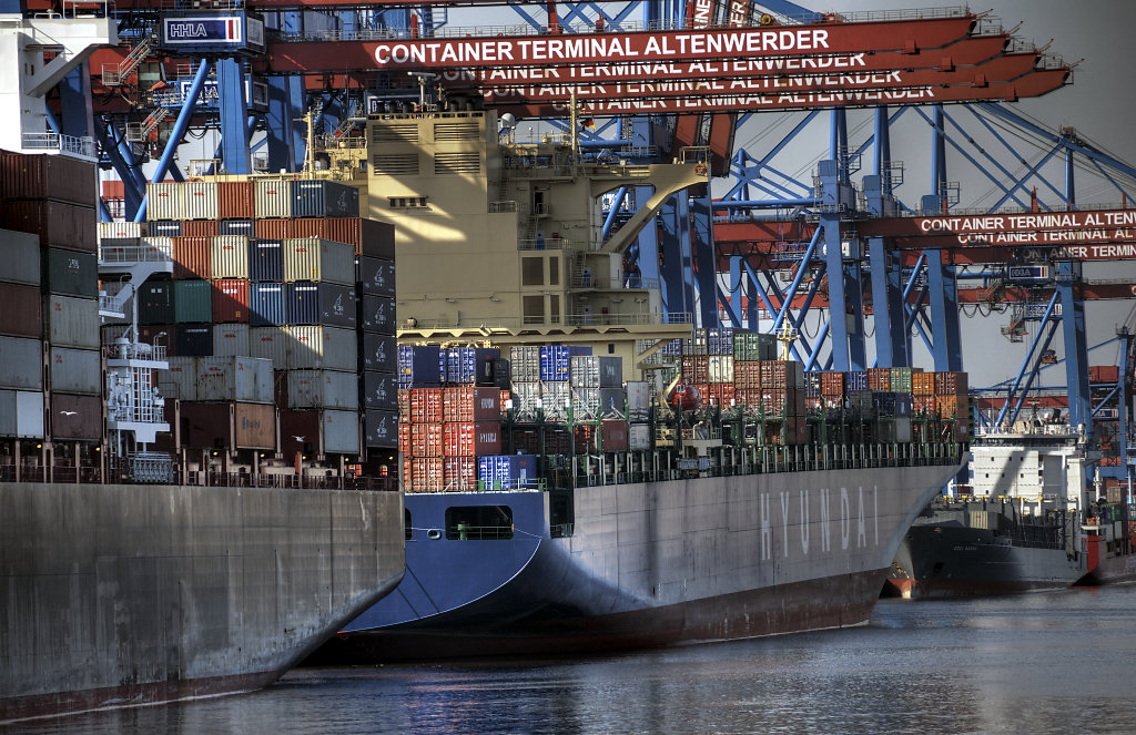 hamburg hafen - (111) - containerterminal altenwerder teil 2