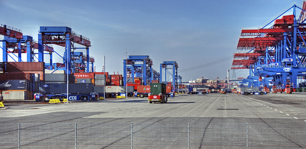 hamburg hafen - (114) - containerterminal altenwerder teil 5