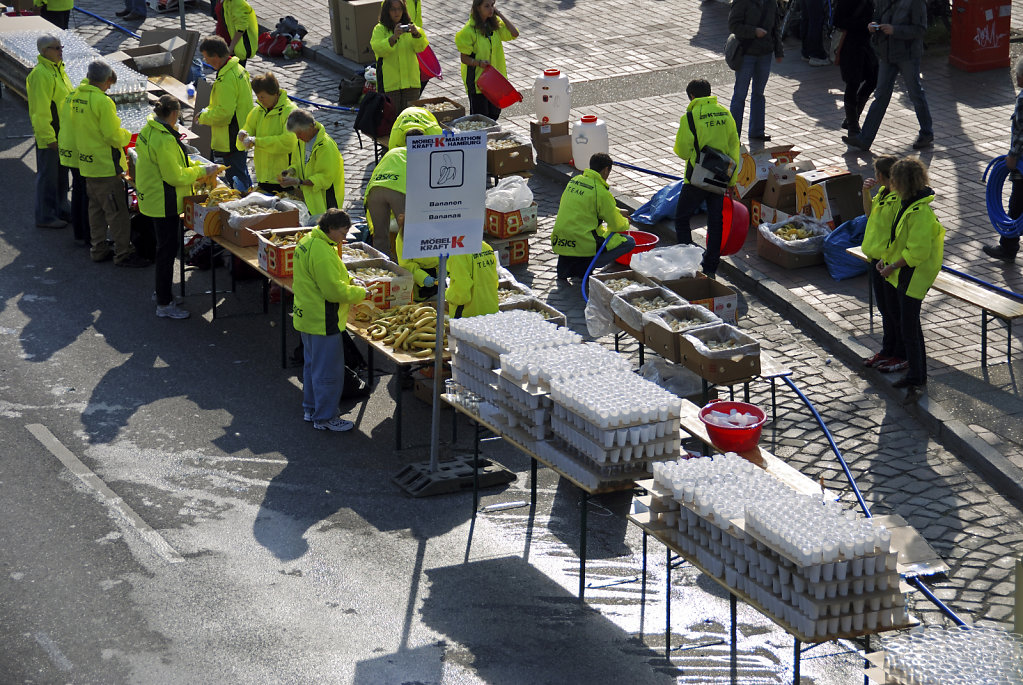 hamburg marathon 2009 – versorgungs-stützpunkt