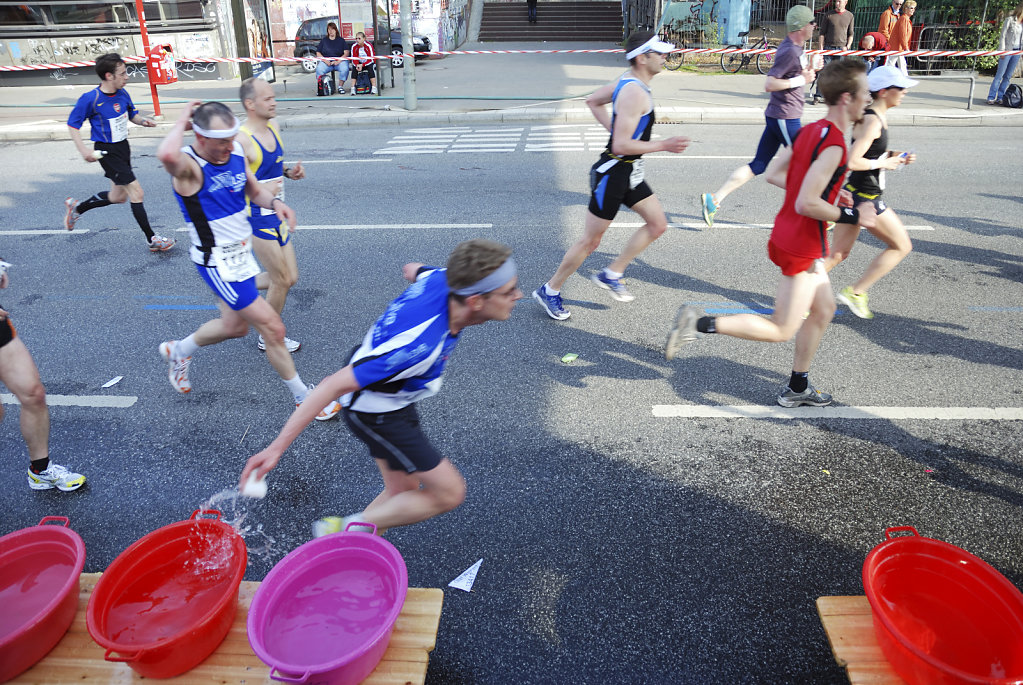 hamburg marathon 2009 – kurze erfrischung