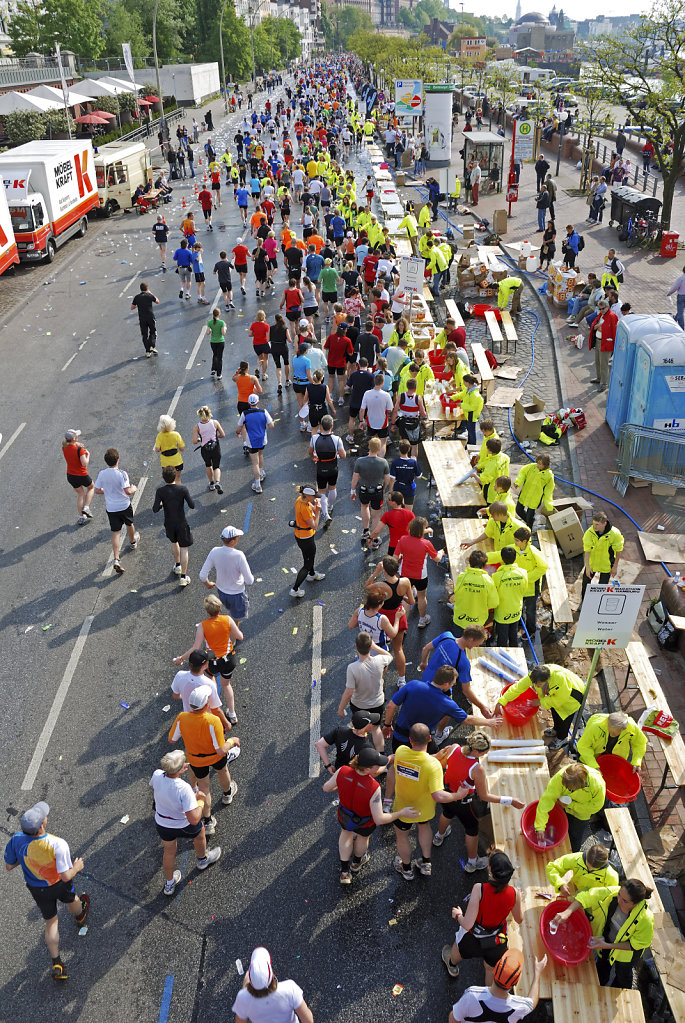 hamburg marathon 2009 – versorgungs-stützpunkt teil 2