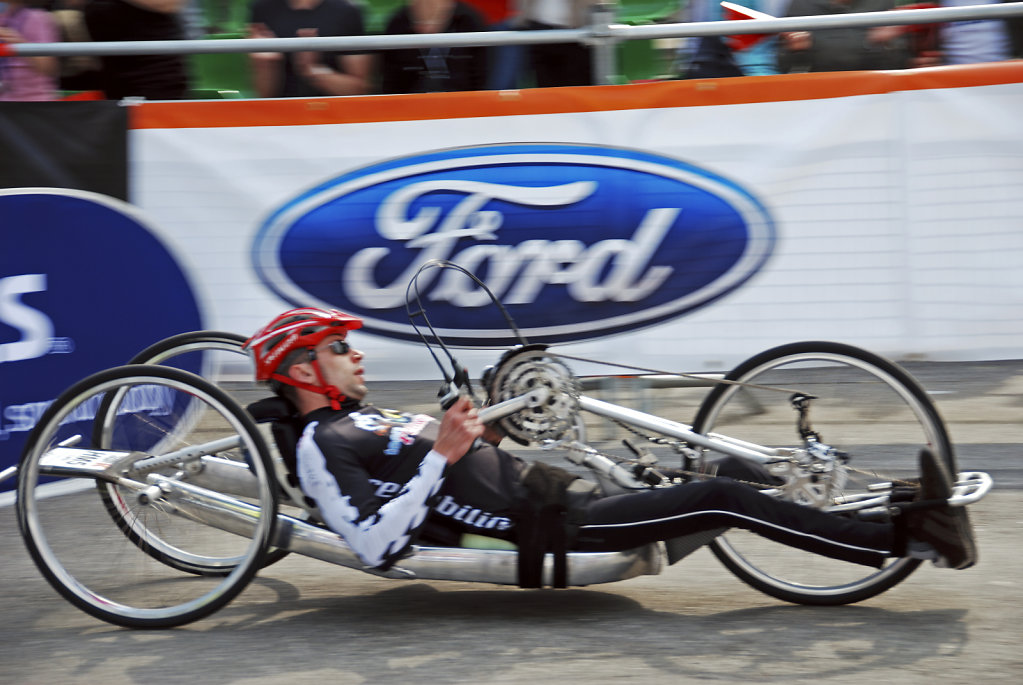 hamburg marathon 2009 – handbiker - speed