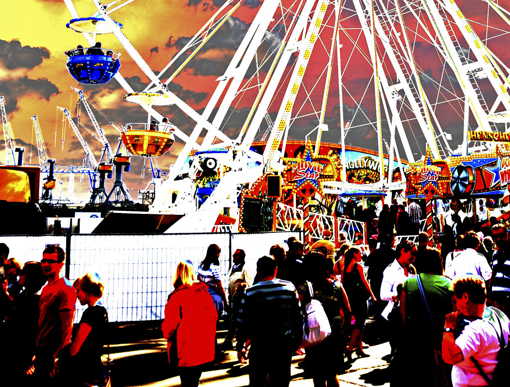 hamburg hafengeburtstag 2009 – siebdruck 2