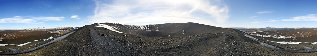 island – hverfjall  (06) – 360° panorama