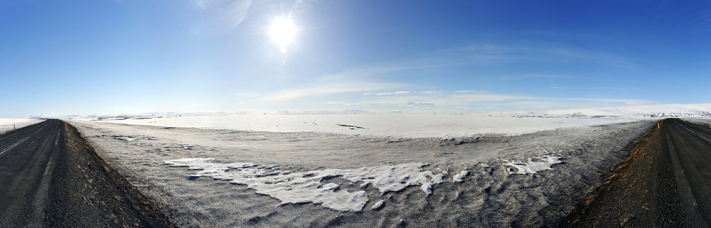 island – auf dem weg nach akureyri  (01) – teilpanorama 180