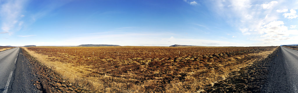 island – zwischen gullfoss und selfoss (04) – teilpanorama 1