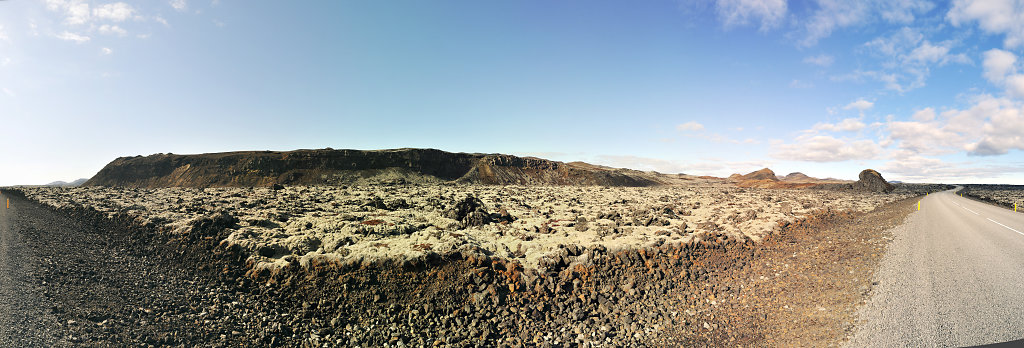 island – halbinsel reykjanes (15) – teilpanorama nummer vier