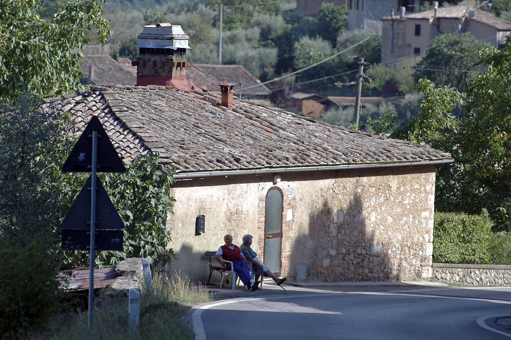 provinz siena (19) – vor der tür  