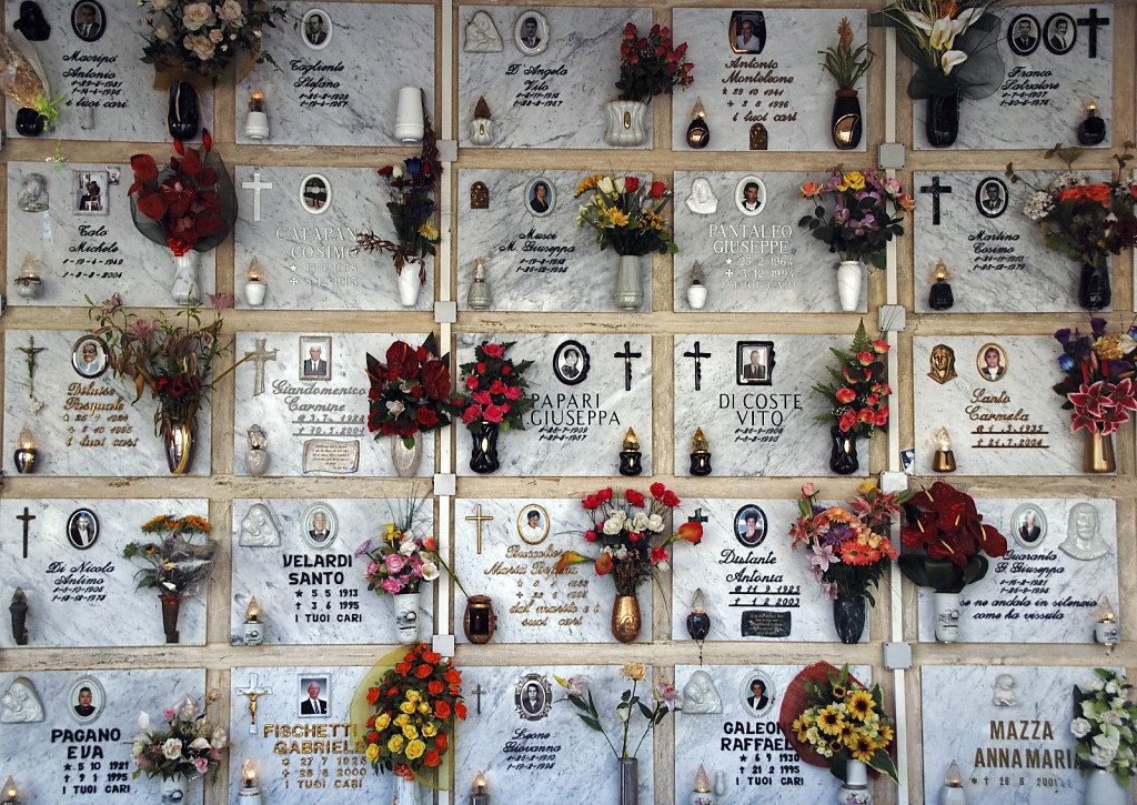 salent (71)   - friedhof / cimitero teil drei