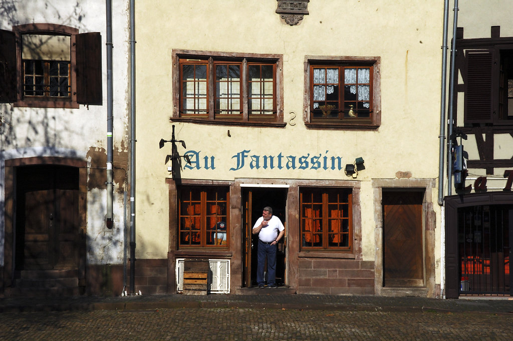 straßburg - teil zweiundsiebzig -an den ufernder ill -am mittag