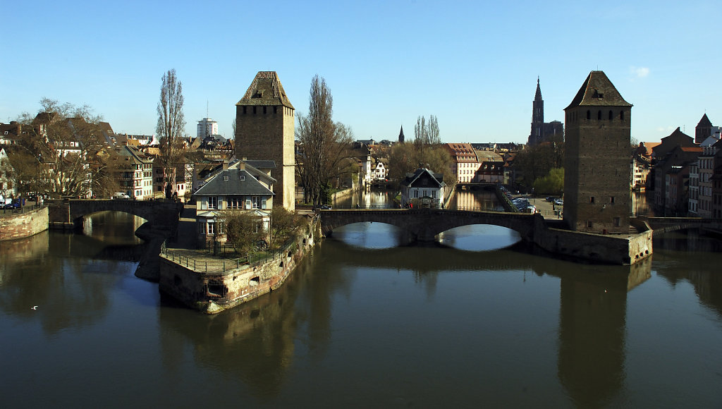 straßburg - teil  fünfundfünfzig -an den ufernder ill -teil e