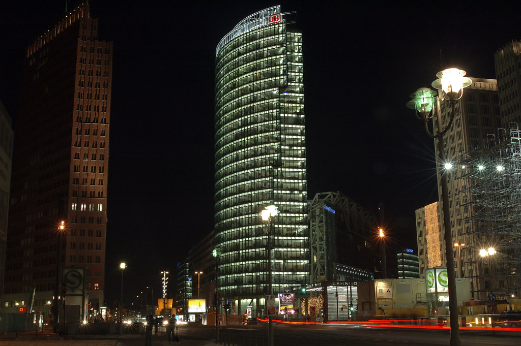 nachts am potsdamer platz