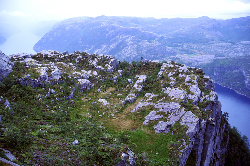 norwegen (12) - aufstieg zum preikestolen